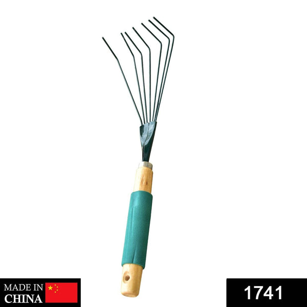 Stainless Steel Tooth Garden Leaf Rake - dailyneed.life