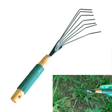 Stainless Steel Tooth Garden Leaf Rake - dailyneed.life