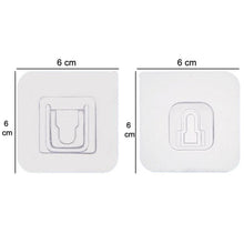 Magic Adhesive Plastic Wall Hooks Heavy Duty Hooks (Pack of 20) - 10 pair - dailyneed.life