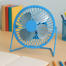 USB Table Desk Personal Metal Electronic Fan, Compatible with Computers, Laptops, Student Dormitory, Suitable For Office, School Use (1 Pc) - dailyneed.life