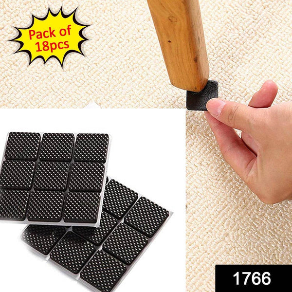Self Adhesive Furniture Pads - Square (18 Pcs Set) - dailyneed.life