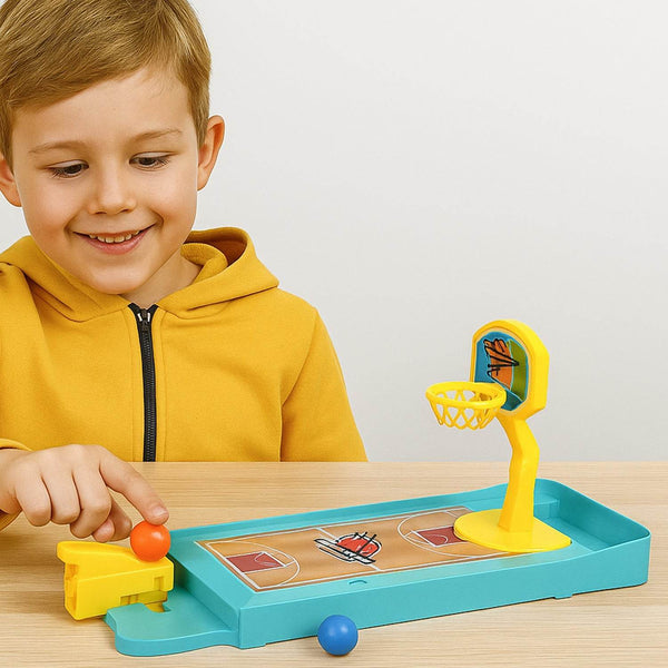 Mini Table top Finger Basketball & Bowling Game – Indoor Family Fun for Kids & Adults - dailyneed.life