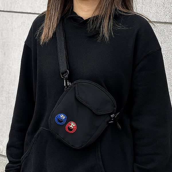 Women Nylon Joker Cute Messenger Bag Shoulder Bag Small Square Bag - dailyneed.life