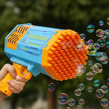 69 Holes Big Rechargeable Powerful Machine Bubble Gun Toys for Kids Adults, Bubble Makers, Big Rocket Boom Bubble Blower Best Gifts - dailyneed.life