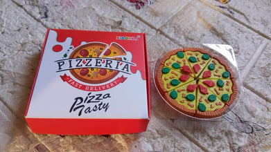 3D Pizza Slices Eraser Set – Fancy & Colorful Stationery for Kids & Gifts (7 slice) - dailyneed.life
