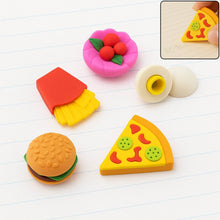 3D Food-Shaped Colorful Eraser Set – Cute Novelty Mini Erasers for Kids (5 Pc Set) - dailyneed.life
