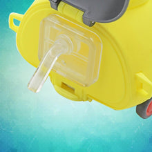 Cute Plastic Bug Shape Water Bottle with adjustable shoulder strap, 4 wheel & Straw, portable drinking cup Water Bottle For Kids | Water Bottle | Return Gift For Kids | Water Bottle With Straw | School Kinds Water Bottle (1 Pc) - dailyneed.life
