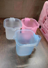 Plastic Square Transparent Bath Water Mug (1 Pc / 1000 ML / Mix Color) - dailyneed.life