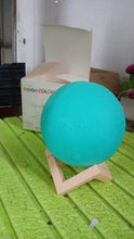 Moon Night Lamp with Plastic Stand Night Lamp for Bedroom (19 x14 Cm / 1 Pc) - dailyneed.life