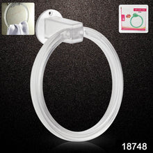 Unbreakable ABS Round Towel Ring Wall Mounted Stand / Holder (1 Pc) - dailyneed.life