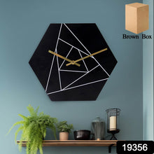 Modern Geometric Hexagon Wall Clock (1 Pc) - dailyneed.life