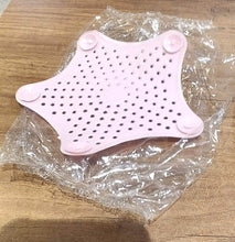 Baby Pink Silicone Star Shaped Sink Filter Bathroom Hair Catcher Drain Strainers for Basin - dailyneed.life