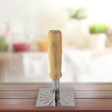 Kitchen Tools Wooden Handle Square Stainless Steel Potato Masher (1 Pc) - dailyneed.life