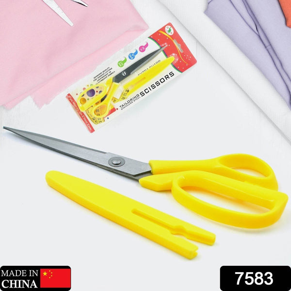 Scissors for craft work paper cutter Scissor stainless steel All Purpose Ergonomic Comfort Grip Office Scissors Craft Shears Sharp Scissors (9 Inch) - dailyneed.life