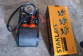 Portable High Pressure Foot Air Pump Compressor for Car and Bike - dailyneed.life