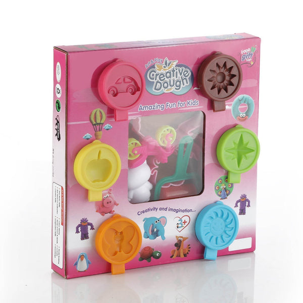 Non-Toxic Creative 30 Dough Clay 5 Different Colors, (Pack of 6 Pcs) - dailyneed.life