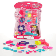 Girl's Bring Along Beauty Suitcase Makeup Vanity Toy (Multicolour) - dailyneed.life