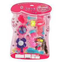 Girl's Bring Along Beauty Suitcase Makeup Vanity Toy (Multicolour) - dailyneed.life