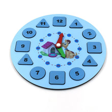 AT49 Wooden Clock Toy and game for kids and babies for playing and enjoying purposes. - dailyneed.life