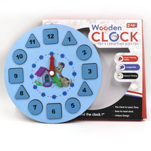 AT49 Wooden Clock Toy and game for kids and babies for playing and enjoying purposes. - dailyneed.life