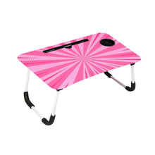 Barbie Design Foldable Study & Laptop Table for Children with Tablet Slot & Cup Holder - dailyneed.life
