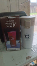 Stainless Steel Vacuum Insulated Coffee Flask with Flip Lock Lid (400ML / 1 Pc) - dailyneed.life