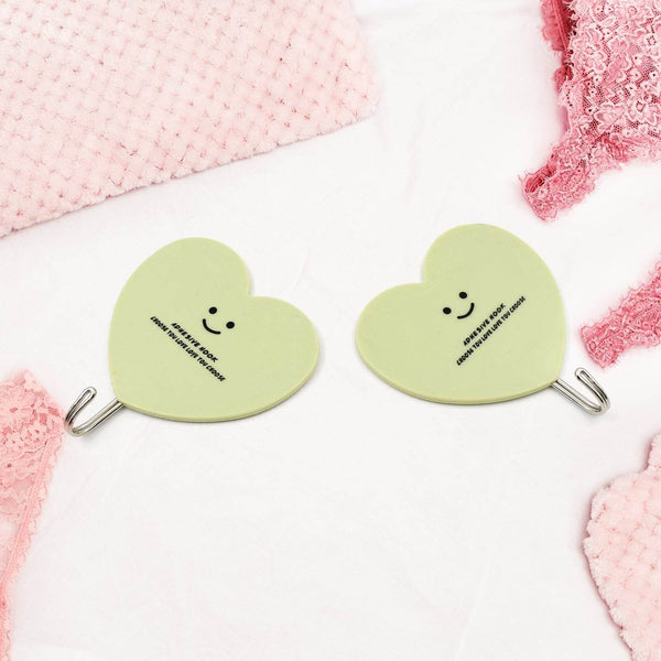 Strong Self-Adhesive Hooks (2 Pc): Heavy Duty, Waterproof, All-Purpose - dailyneed.life