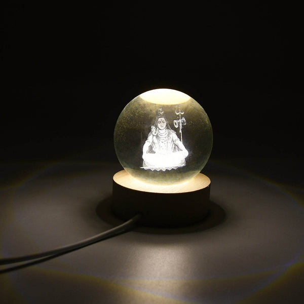 3D Crystal Ball lamps for Bedroom 3D Lamps for Home Decoration 3D Crystal Ball Night Light Gifts for Women Gifts for Men Room Decor Items for Bedroom for Friend and Family (1 Pc) - dailyneed.life