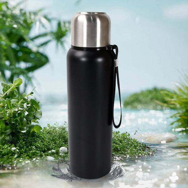 Stainless Steel Water Bottle, Fridge Water Bottle, Stainless Steel Water Bottle Leak Proof, Rust Proof, Cold & Hot Thermos steel Bottle| Leak Proof | Office Bottle | Gym | Home | Kitchen | Hiking | Trekking | Travel Bottle (800ML) - dailyneed.life