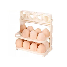 Plastic Foldable Egg Tray | 24 Grid Egg Storage Box (1 Pc) - dailyneed.life