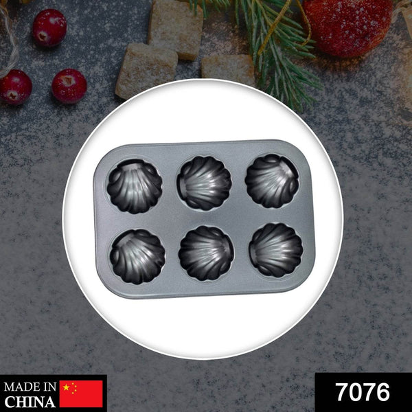 6 slot Non-Stick Muffins Cupcake Pancake Baking Molds Tray - dailyneed.life