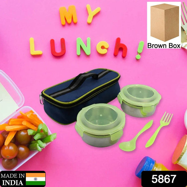 AIRTIGHT & LEAK PROOF STAINLESS STEEL CONTAINER MULTI COMPARTMENT LUNCH BOX CARRY TO ALL TYPE LUNCH IN LUNCH BOX & PREMIUM QUALITY LUNCH BOX IDEAL FOR OFFICE , SCHOOL KIDS & TRAVELLING IDEAL - dailyneed.life