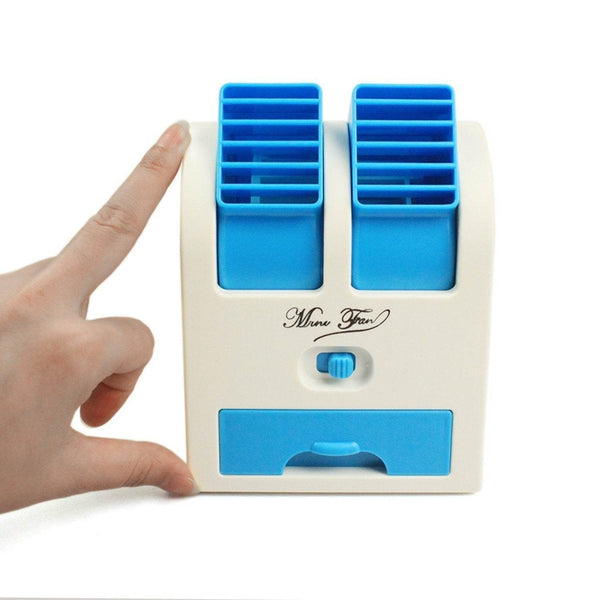 Dual Bladeless Mini Air Conditioner - dailyneed.life