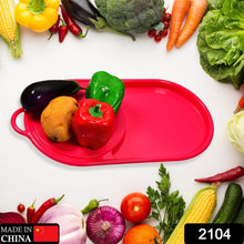 Plastic Kitchen Chopping Board with Tray – Convenient for Food Prep and Storage - dailyneed.life