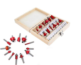 12 / 15pcs Milling Cutter Router Bit Set - dailyneed.life