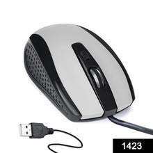 Wired Mouse for Laptop and Desktop Computer PC With Faster Response Time (Silver) - dailyneed.life