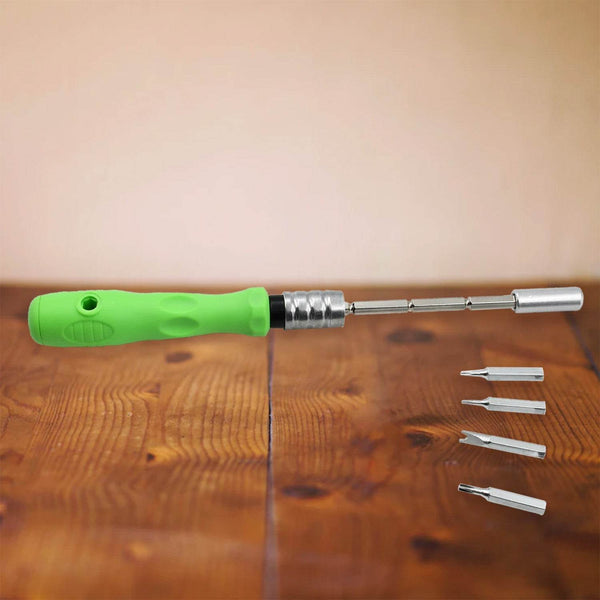 30 IN 1 MINI SCREWDRIVER BITS SET WITH MAGNETIC FLEXIBLE EXTENSION ROD - dailyneed.life