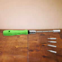 30 IN 1 MINI SCREWDRIVER BITS SET WITH MAGNETIC FLEXIBLE EXTENSION ROD - dailyneed.life