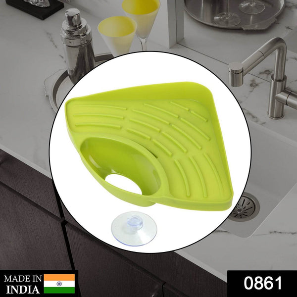 Sink Strainer Basket Corner Kitchen Triangular Multi functional Drain Shelf - dailyneed.life