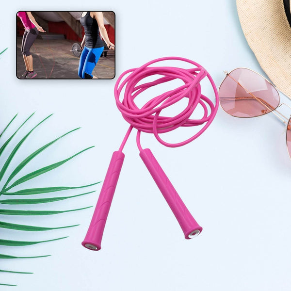 3m Plastic Adjustable Jump Rope: High-Speed Skipping, Crossfit, Fitness - dailyneed.life