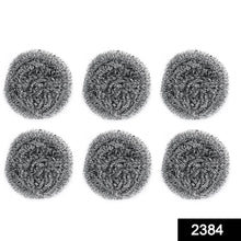 Round Shape Stainless Steel Scrubber (Pack of 6) - dailyneed.life