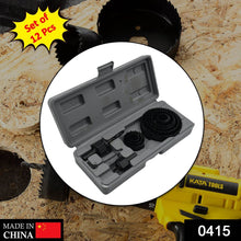 12 pcs 19-64mm Hole Saw Kit - dailyneed.life