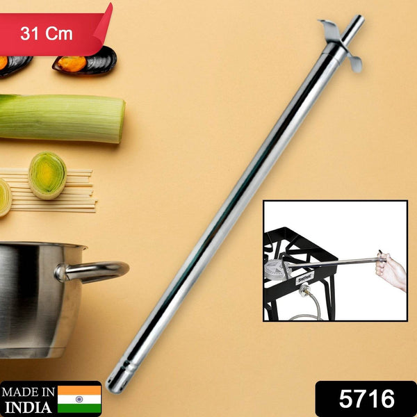 Stainless Steel Gas Lighter - Long Spark for Kitchen Stoves & Restaurants (31 Cm / 1 Pc) - dailyneed.life