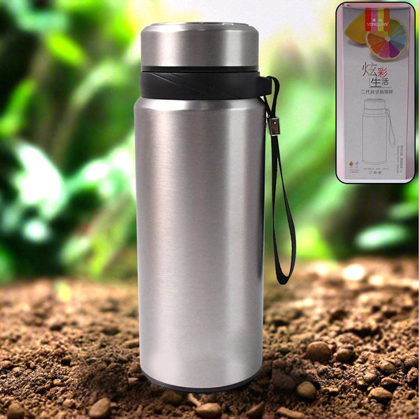 Double-Wall Stainless Steel Vacuum Insulated Bottle (1000ml Approx) - dailyneed.life