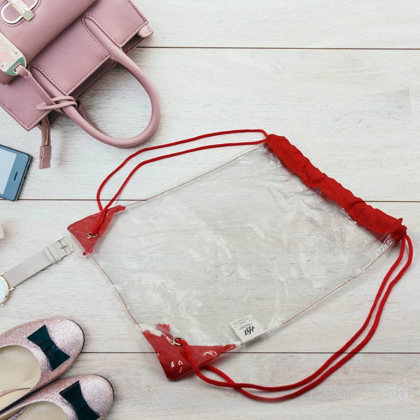Transparent Waterproof Plastic Stadium Bag – Gym, Travel & Sports - dailyneed.life