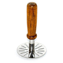 Stainless Steel Potato Masher, Pav Bhaji Masher with wooden handle - dailyneed.life