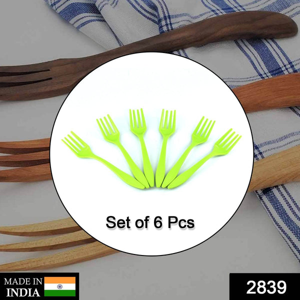 Small plastic 6pc Serving Fork Set for kitchen - dailyneed.life