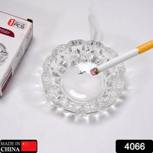 paricutin Glass Crystal Quality Cigar Cigarette Ashtray Round Tabletop for Home Office Indoor Outdoor Home Decor - dailyneed.life