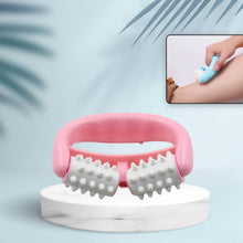 Plastic Massage Roller - 2-Roller Manual Design for Cellulite & Muscle Pain Relief - dailyneed.life