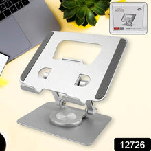 Aluminum Alloy 360°Rotating Bracket, Adjustable Tablet Stand, Portable Foldable Ergonomic Tablet Support - dailyneed.life